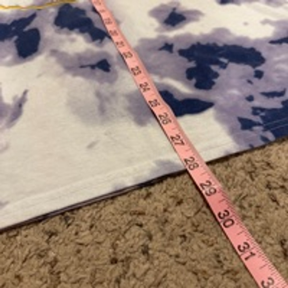 Women's Sailor Moon T-shirt XL White Blue Tie Dye Graphic Tee - Picture 5 of 5
